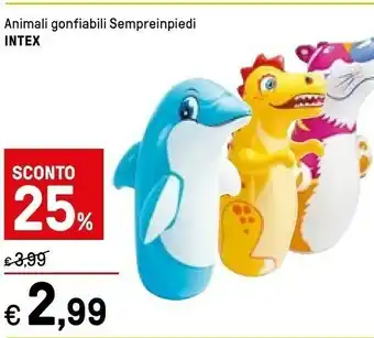 Iper La Grande Intex intex animali gonfiabili sempreinpiedi offerta