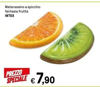 Iper La Grande Intex intex Materassino a spicchio fantasia frutta offerta