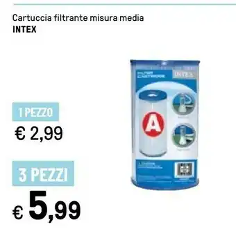 Intex intex cartuccia filtrante misura media