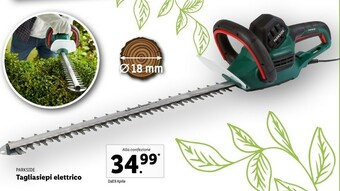 Lidl Parkside Tagliasiepi Elettrico offerta