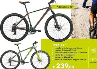 Iper La Grande Shimano Mountain bike offerta