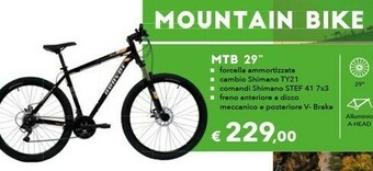 Iper La Grande Shimano Mountain bike offerta
