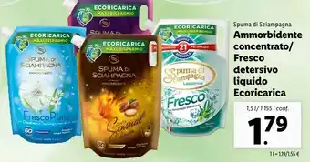 Lidl Spuma di Sciampagna Ammorbidente Concentrato offerta