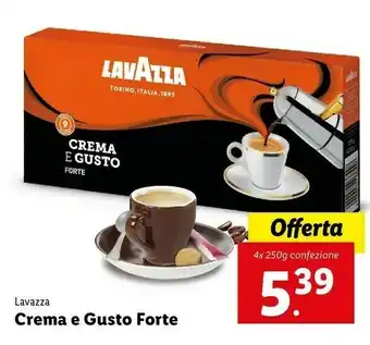 Lidl Lavazza Crema E Gusto Forte offerta