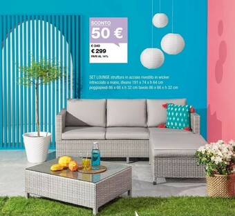 Iper La Grande Arredo giardino offerta