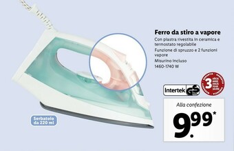 Ferro Da Stiro A Vapore
