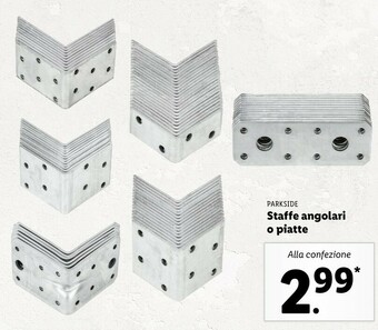 Lidl Parkside Staffe Angolari O Piatte offerta