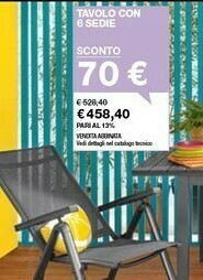 Iper La Grande Iper La Grande I Tavolo Con 6 Sedie offerta