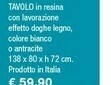 Iper La Grande Tavolo in Resina offerta