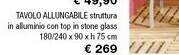 Tavoli allungabili