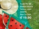 Iper La Grande Plaid Pic Nic + Borsa Frutta offerta
