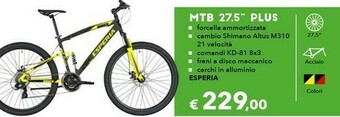 Iper La Grande Shimano Mountain bike offerta
