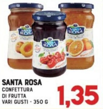 Gran Risparmio Santa Rosa Confettura di frutta vari gusti - 350 g offerta