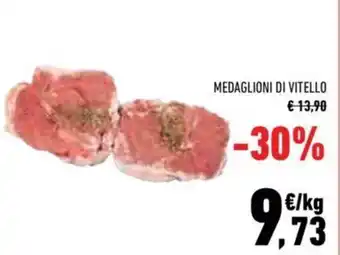 Conad City Medaglioni di vitello offerta