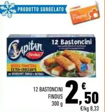 Conad City Findus 12 Bastoncini 300 g offerta