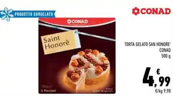 Conad City Conad Torta gelato san honorè 500 g offerta