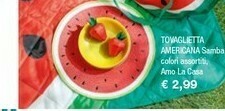 Iper La Grande Tovaglietta Americana offerta
