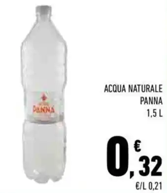 Conad City Panna Acqua naturale 1,5 L offerta