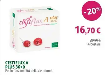 Lloyds Farmacia Cistiflux A Plus 36+D 14 Bustine offerta