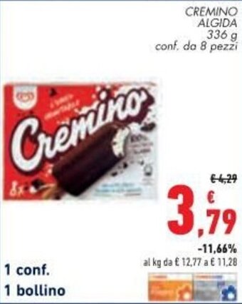 Conad City Algida Cremino 336 g 8 pezzi offerta