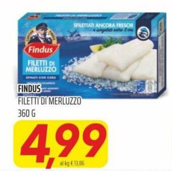 Coop Superstore Findus Filetti di merluzzo 360 g offerta