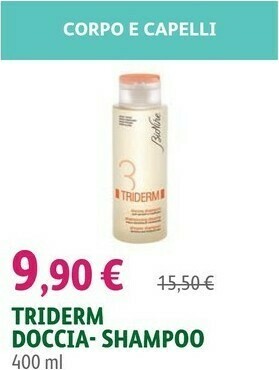 Lloyds Farmacia Triderm Doccia-Shampoo 400 ml offerta