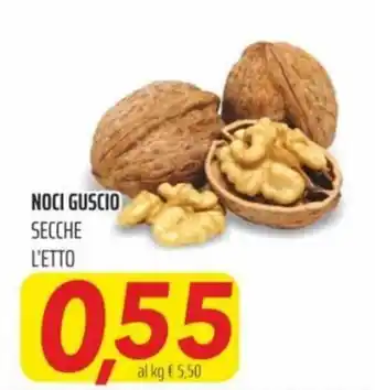 Coop Superstore Noci Guscio secche l'etto offerta