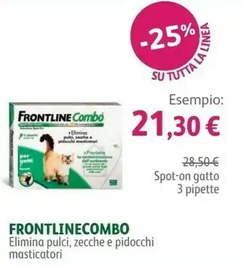 Frontline Frontline Combo Eimina Spot-On Gatto 3 Pipette