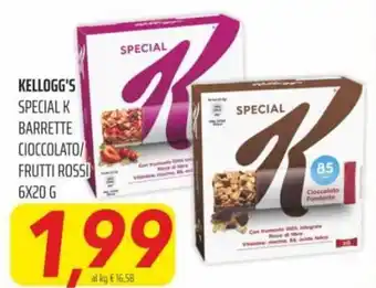 Coop Superstore Kellogg's Special K Barrette cioccolato/frutti rossi 6x20 g offerta