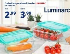 In'S Mercato Luminarc Contenitore Per Alimenti In Vetro offerta