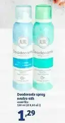 In'S Mercato Deodorante Spray Neutro 48h offerta