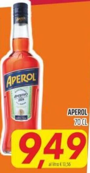 Coop Superstore Aperol 70 cl offerta