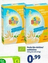 In'S Mercato Sun Baby Pasta Bio Stelline offerta