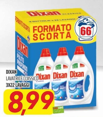 Coop Superstore Dixan Lavatrice classico 3x22 lavaggi offerta