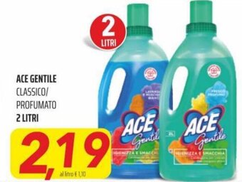 Coop Superstore Ace Gentile classico/profumato 2 litri offerta