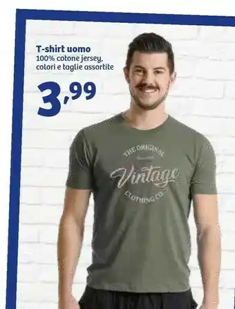 In'S Mercato Jersey T-shirt Uomo offerta