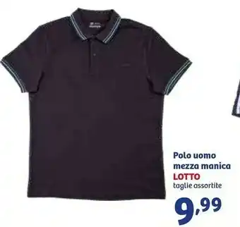 In'S Mercato Lotto Polo Uomo Mezza Manica offerta