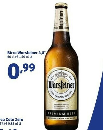 In'S Mercato Warsteiner Birra offerta