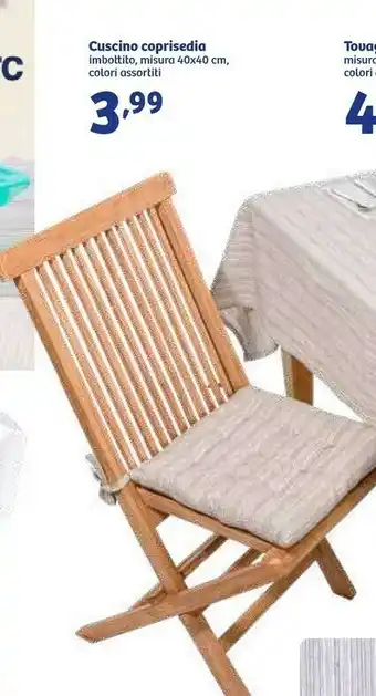 In'S Mercato Misura Cuscino Coprisedia offerta