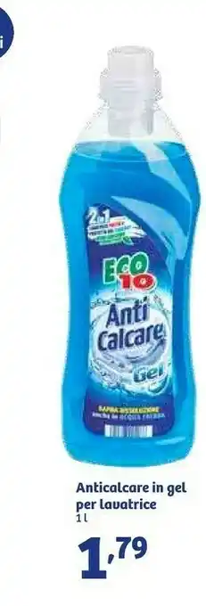 In'S Mercato Eco10 Anticalcare In Gel Per Lavatrice offerta