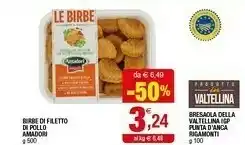 Iperal Amadori Birbe Di Filetto Di Pollo offerta