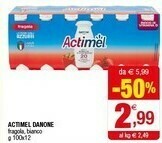 Iperal Danone Actimel offerta