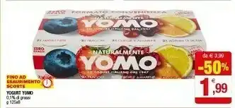 Iperal Yomo Yogurt 0.1% Di Grassi offerta