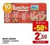 Iperal Loacker Wafer Napolitaner offerta