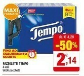 Iperal Tempo Fazzoletti offerta