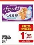 Iperal Danone Vitasnella Cereal Yo offerta