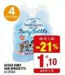 Iperal San Benedetto Acqua Baby offerta