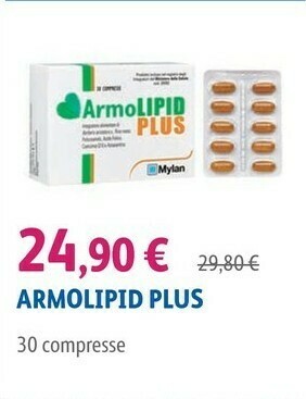 Lloyds Farmacia Armolipid Plus 30 Compresse offerta