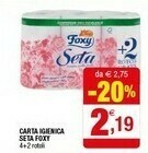 Iperal Foxy Carta Igienica Seta offerta