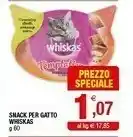 Iperal Whiskas Snack Per Gatto offerta